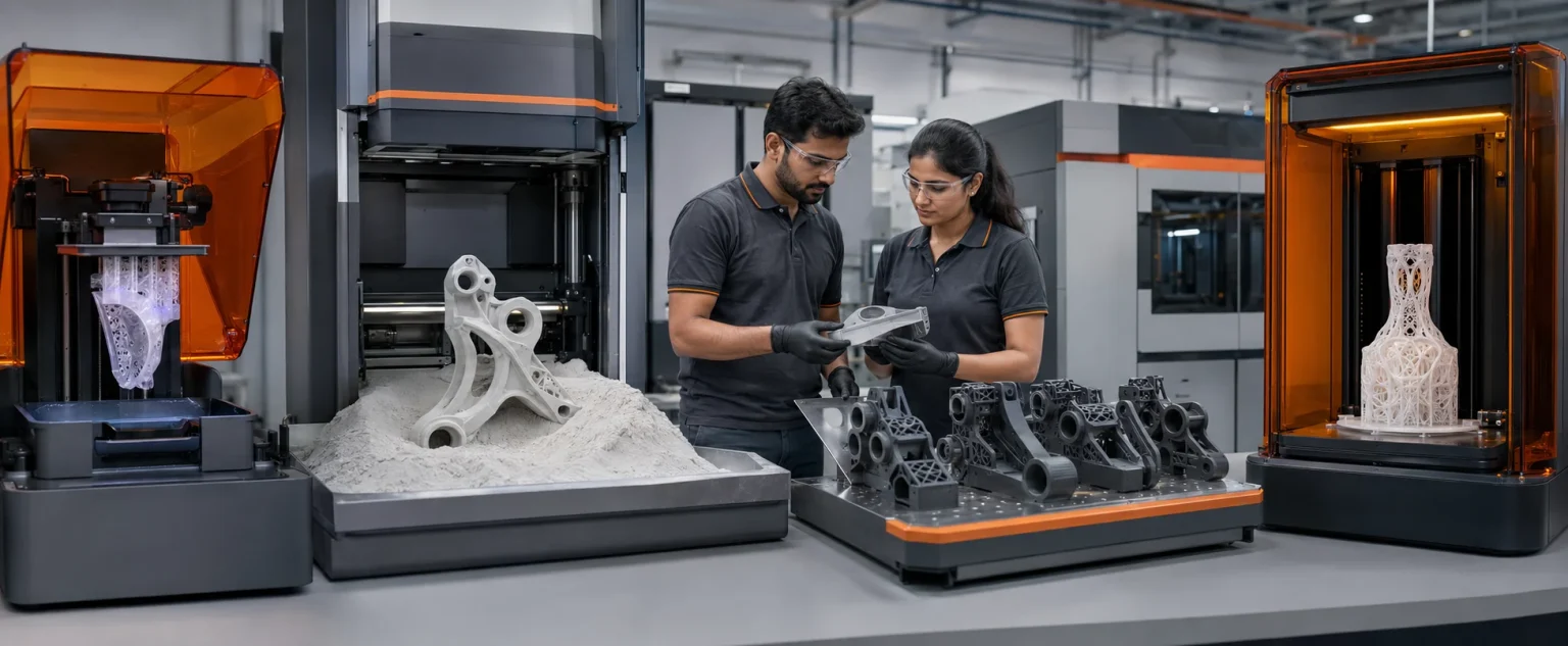 3d printing services india technology comparison