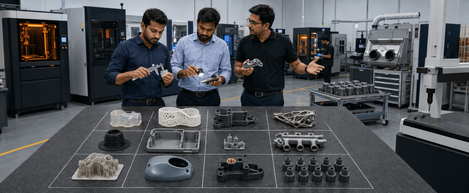 compare 3d printing companies india