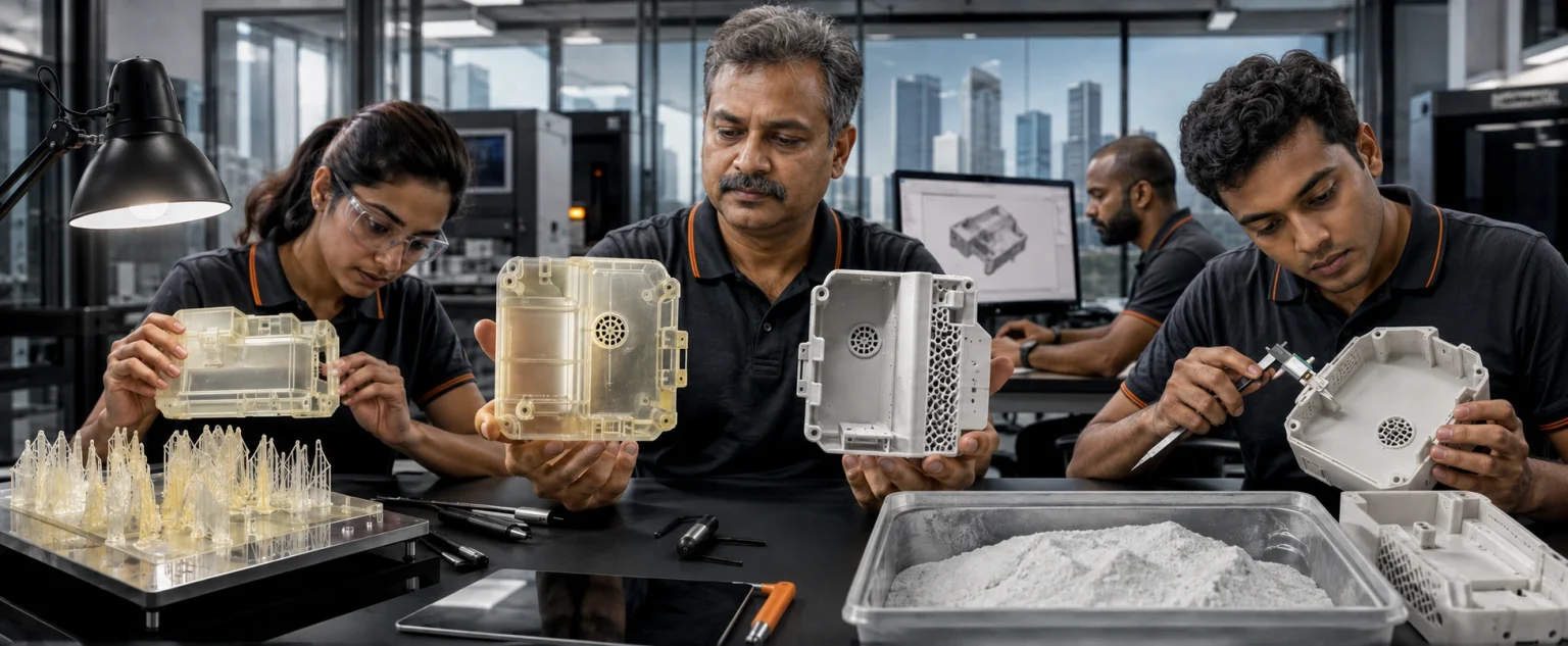 How Gurgaon Product Companies Can Choose Between SLA and SLS Prototyping